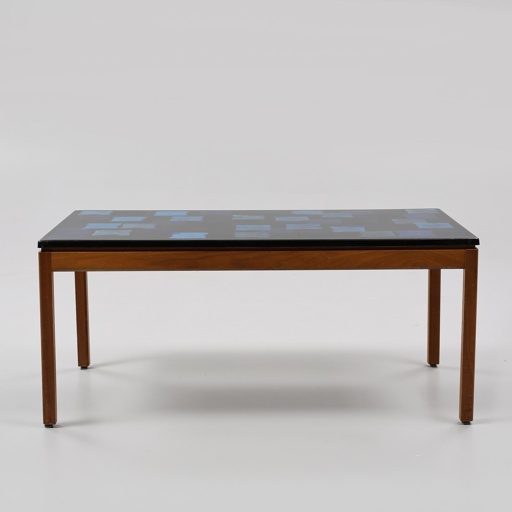 SOFFBORD, skiva design Algot Törneman, 1900-talets tredje kvartal.