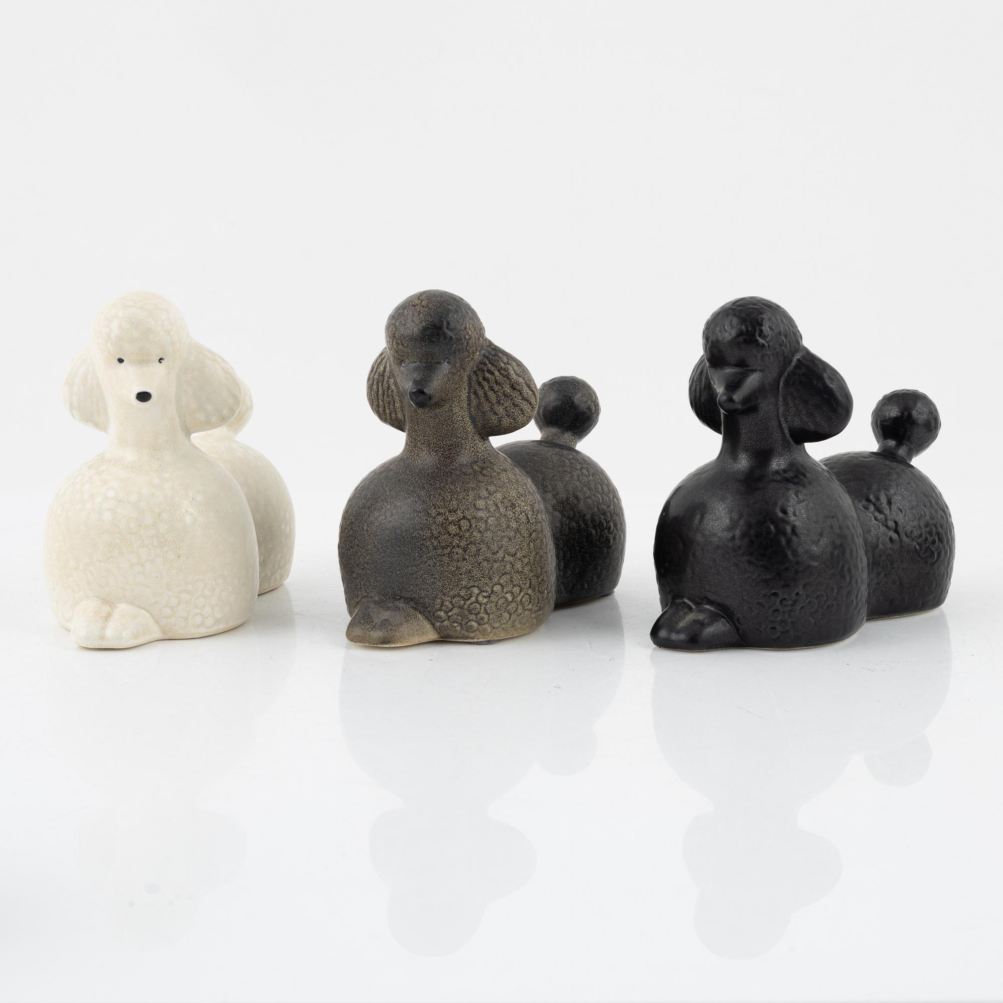 Lisa Larson, parti om tolv figuriner , Gustavsberg.