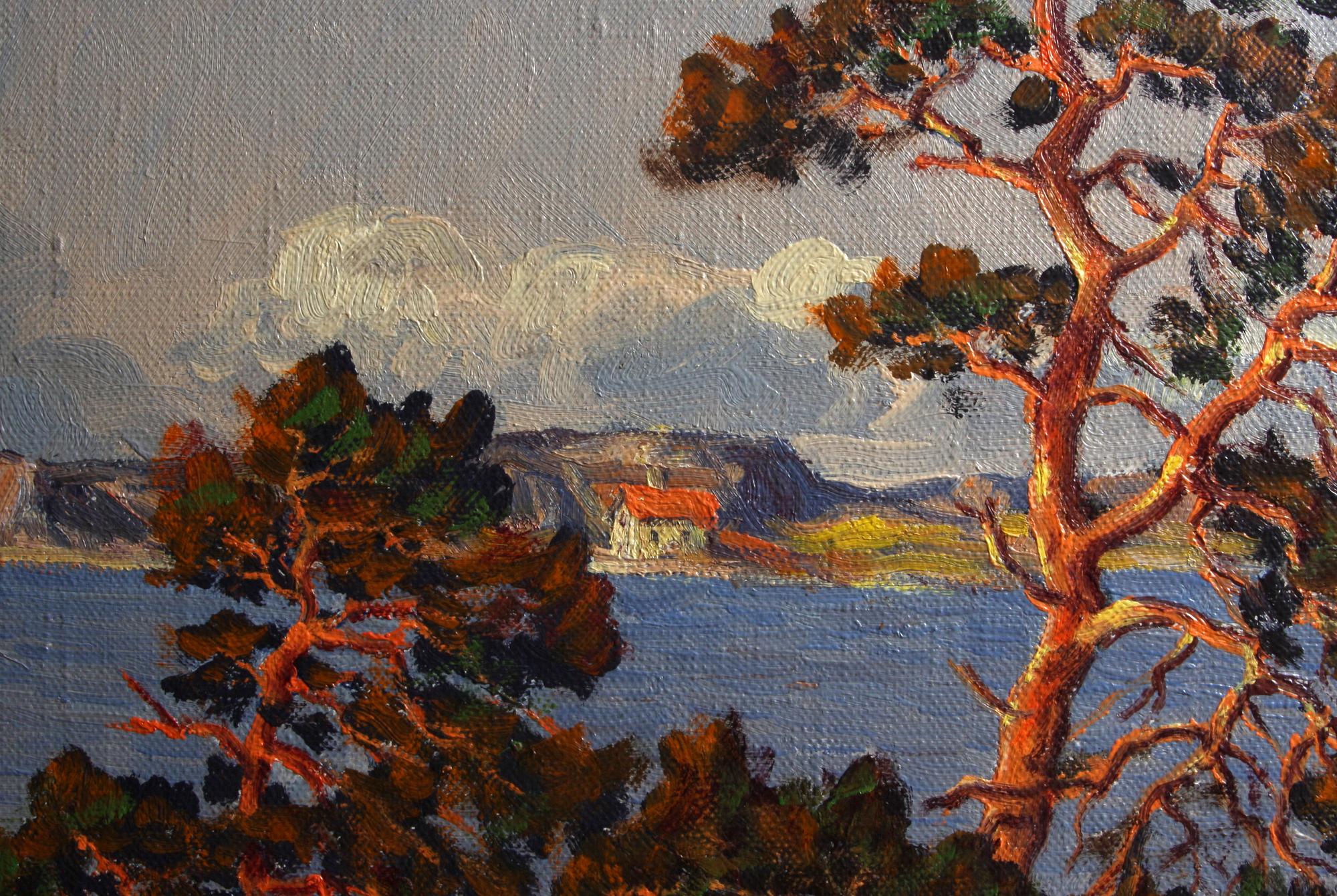 KARL BERGMAN, olja på duk, sign.