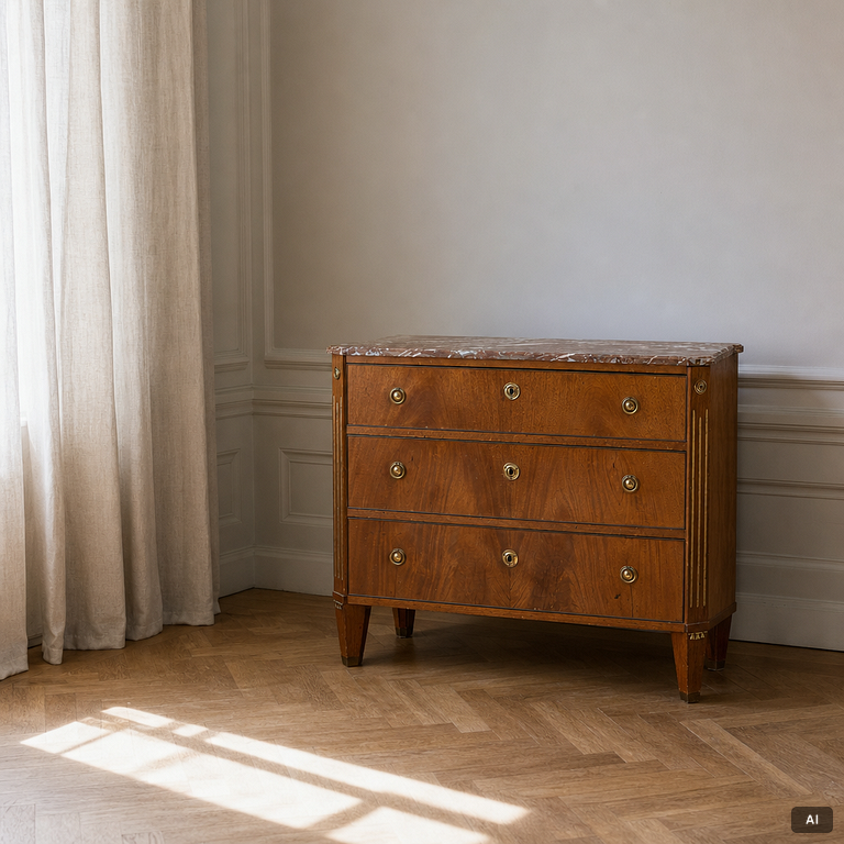 Byrå, gustaviansk stil, Carlsson & Reicke, 1900-talets andra hälft.
