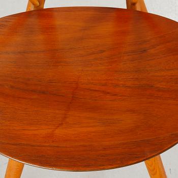 VILHELM WOHLERT, stol, "Piano chair", P. Jeppesen, Danmark, formgiven 1955.