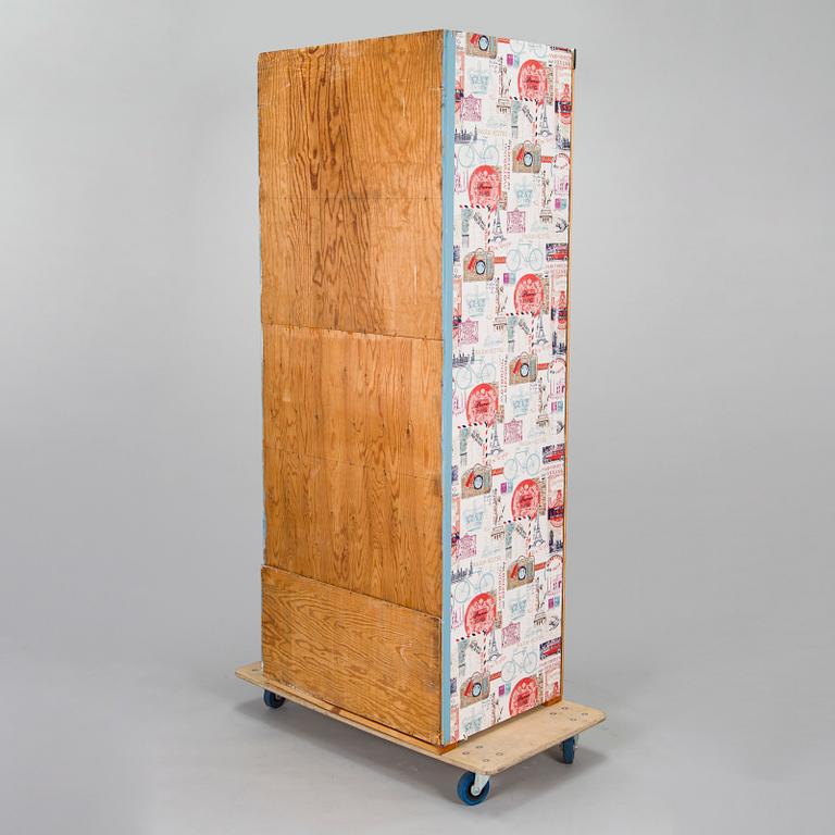 A birch cabinet, first half of the 20th century.