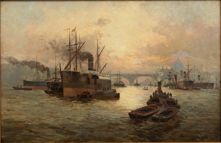 Charles John de Lacy, Hamnscen.