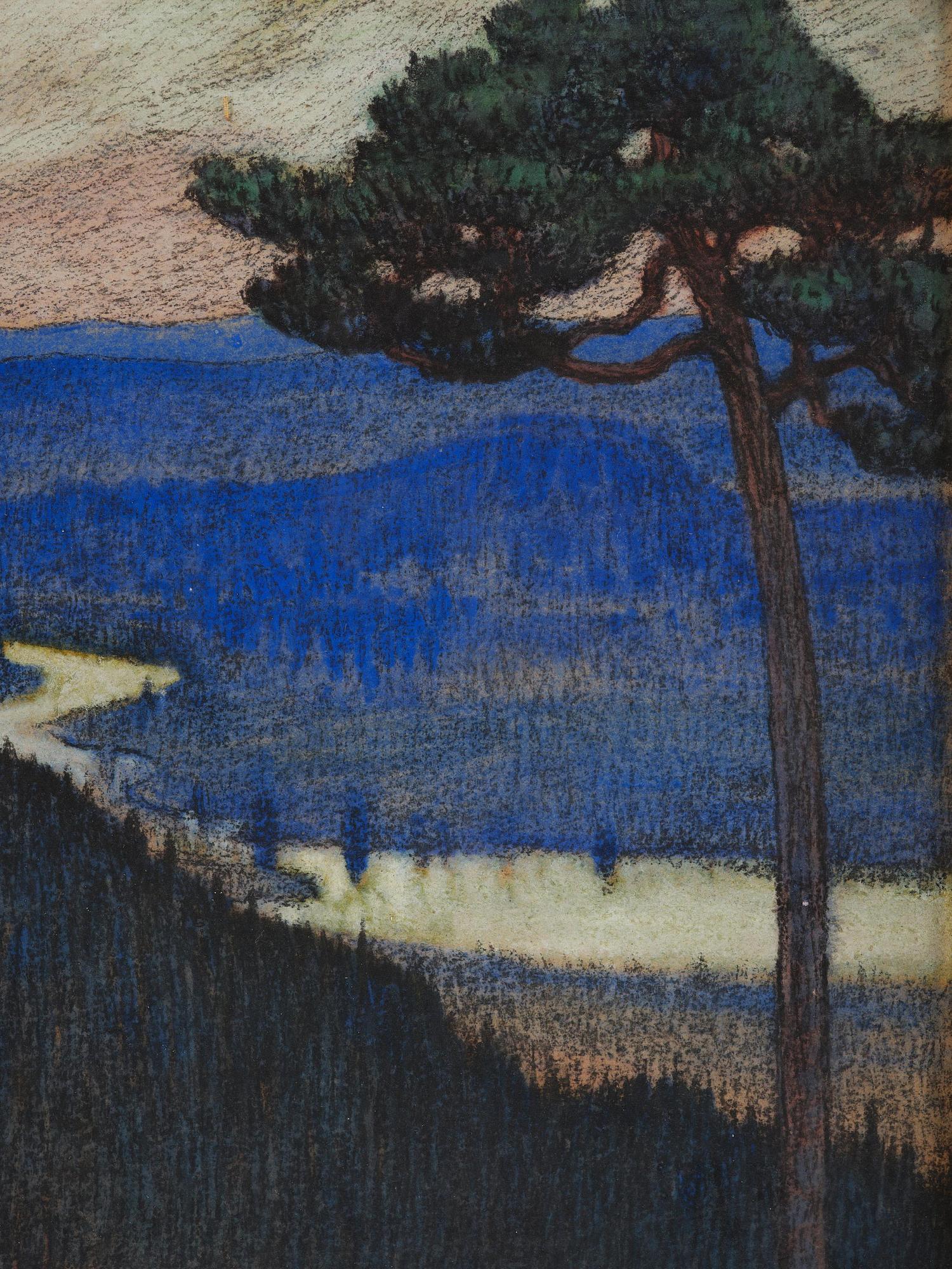Helmer Osslund, Norrländskt älvlandskap.