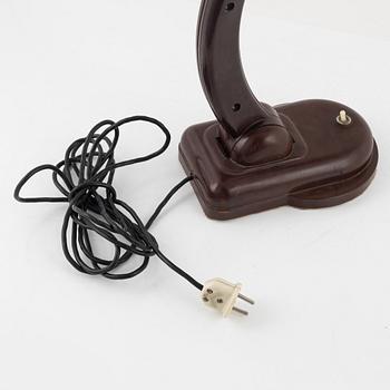 A table lamp, Czechoslovakia, 1930's.