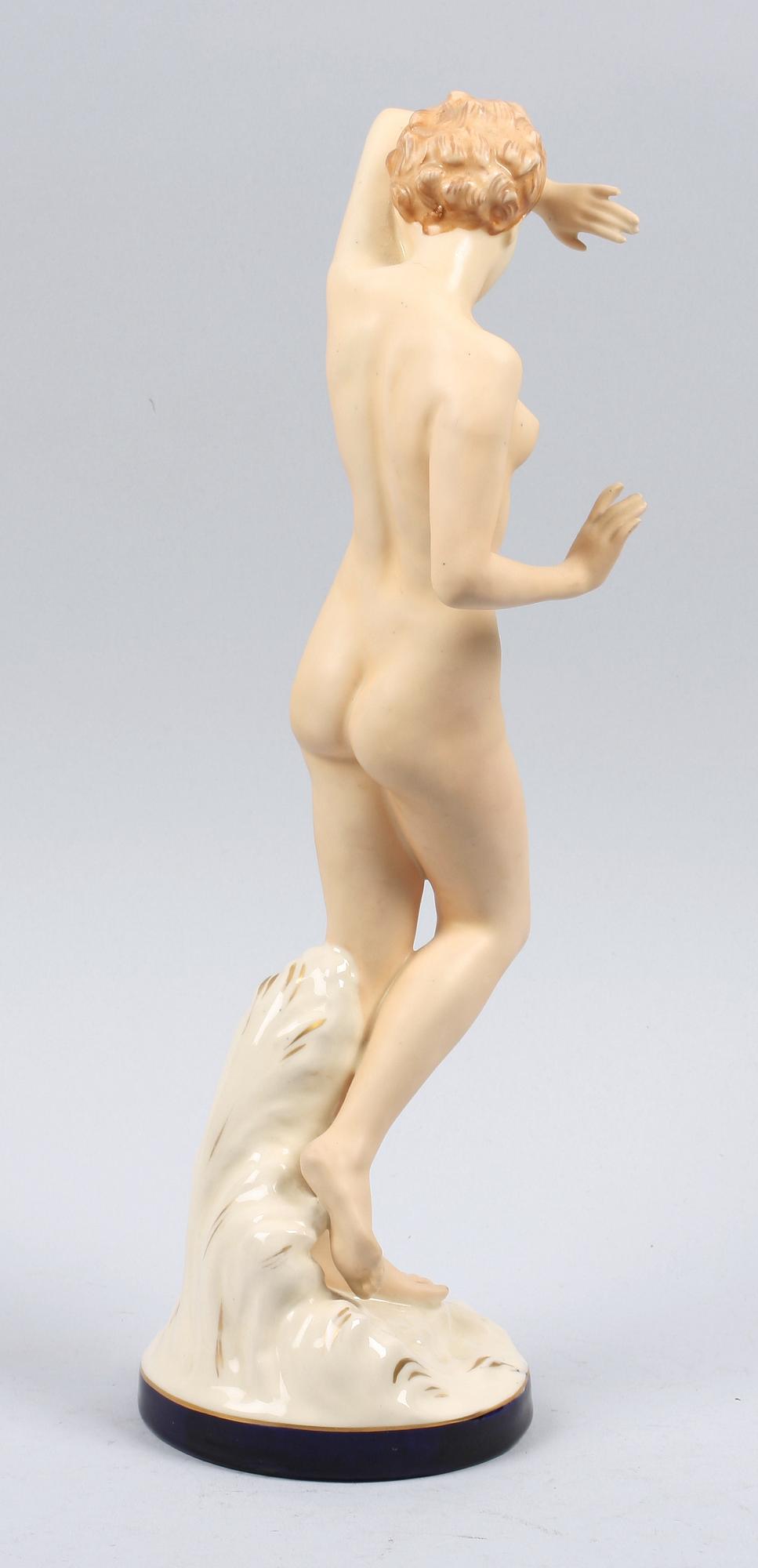 SKULPTUR, porslin, Tjeckoslovakien, 1920-tal.