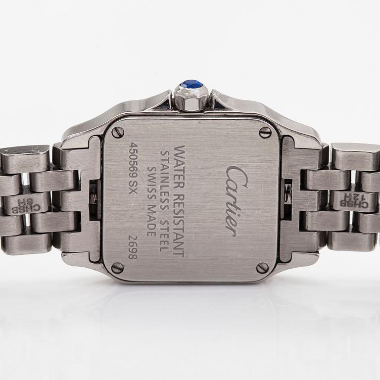 Cartier, Santos Demoiselle, armbandsur, 20 x 19,5 (28) mm.