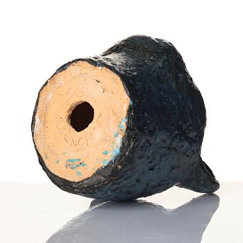 Dagmar Norell, a glazed ceramic sculpture of a feline, probably 1950s-60s.