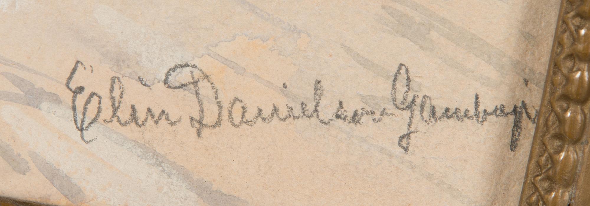 Elin Danielson-Gambogi, Gatuvy från Italien.