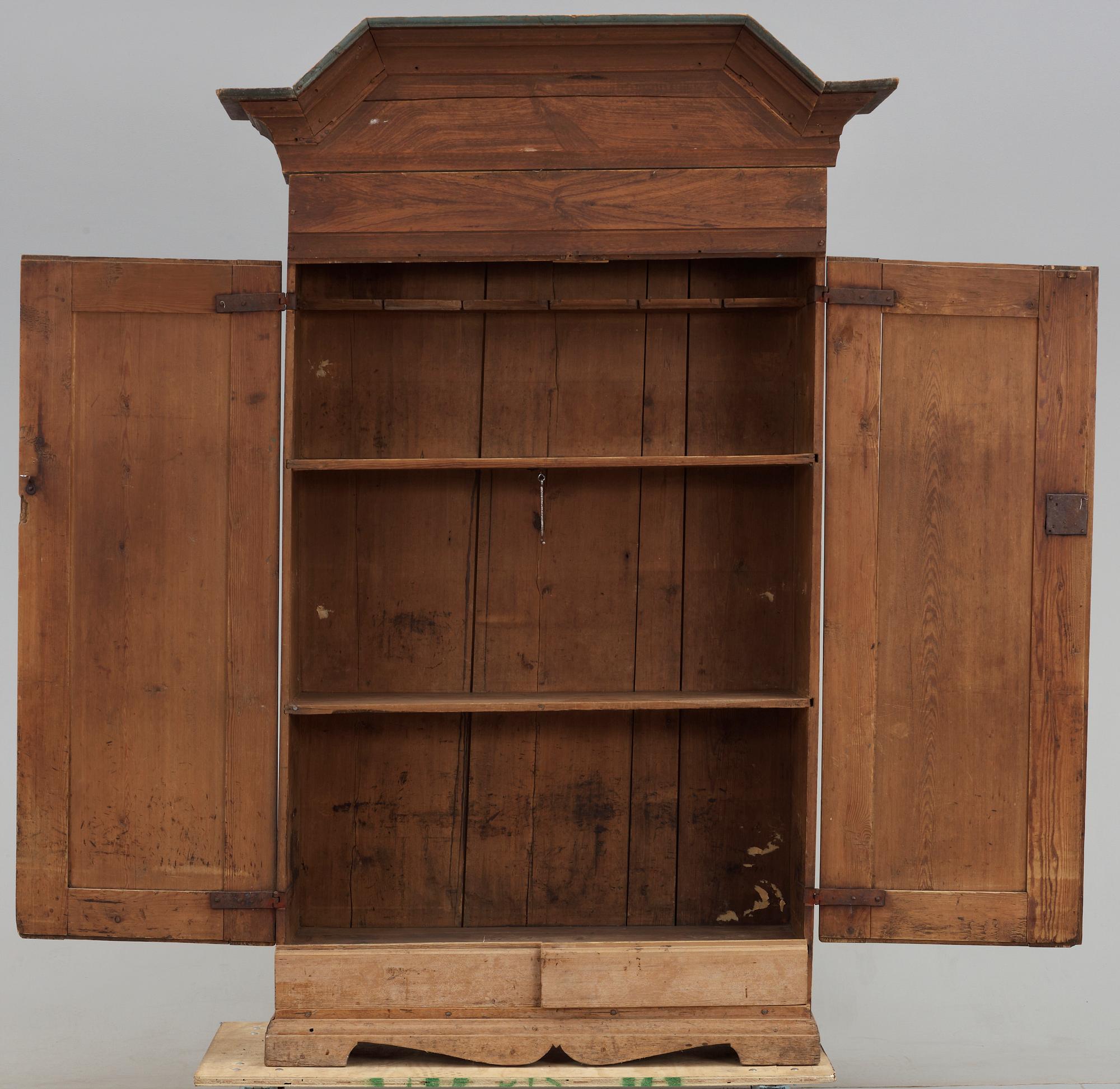 SKÅP, allmoge, tidigt 1800-tal.