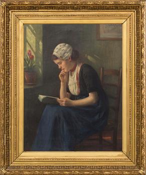 CARL WATZELHAN, olja på duk, signerad och daterad 1919.
