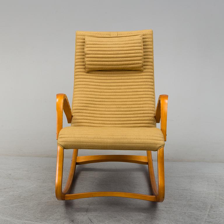 A second half of the 20th century rocking chair by Asko, Finland.