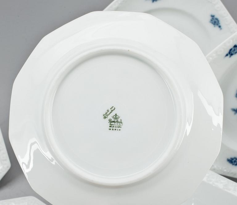 SERVISDELAR, 51 st, porslin, "Maria", Rosenthal, 1900-tal.