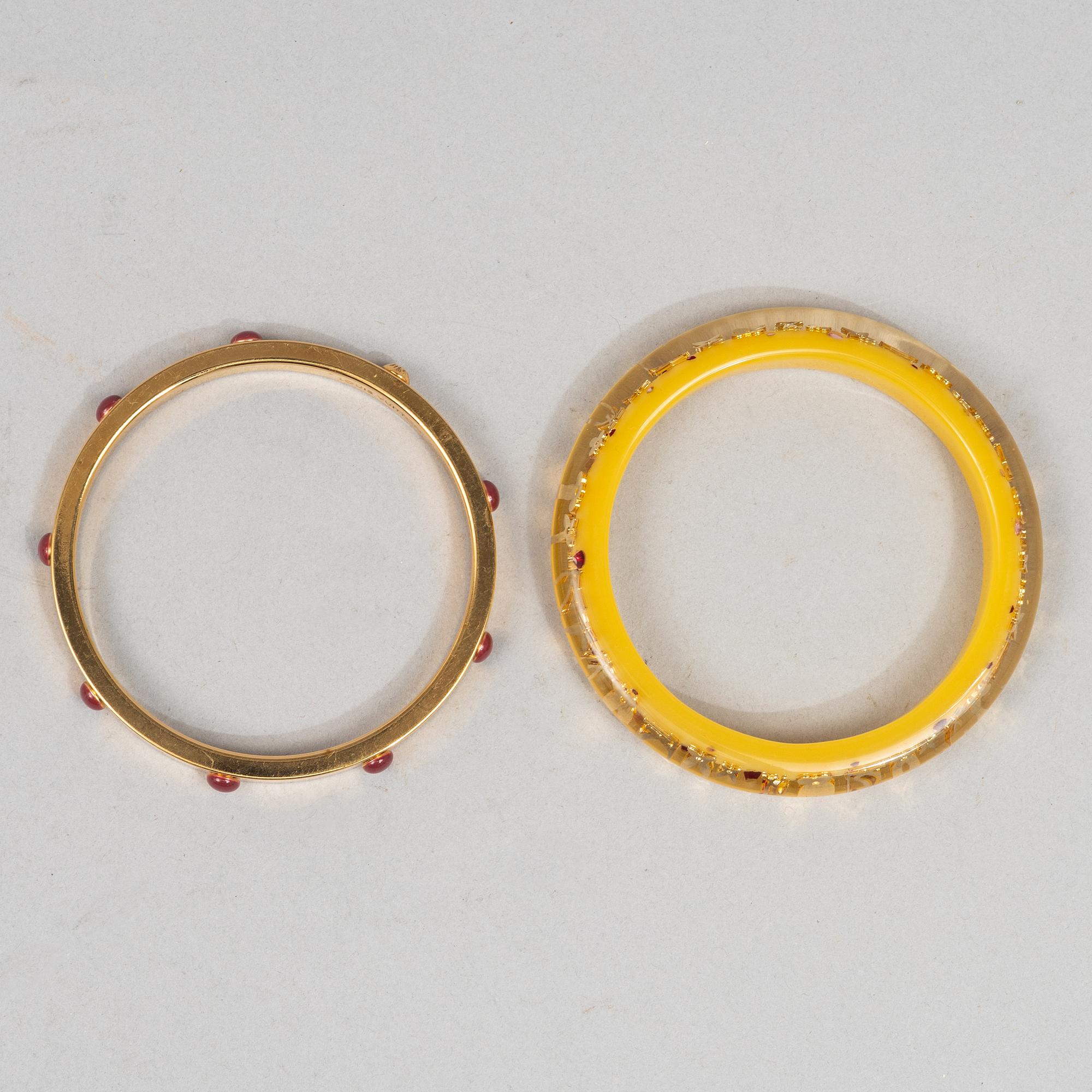 Louis Vuitton, bangles, 2 pcs.