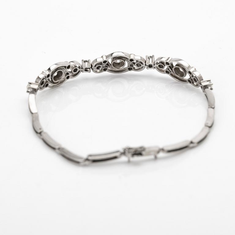 Bracelet, 18K gold and diamonds, CGH, Stockholm, 1961.