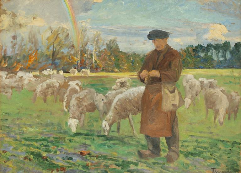 Carl Trägårdh, "Fårvaktare".