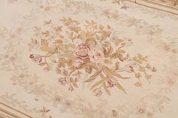 Rug, Aubusson style, early 20th century, approx. 270 x 180 cm.