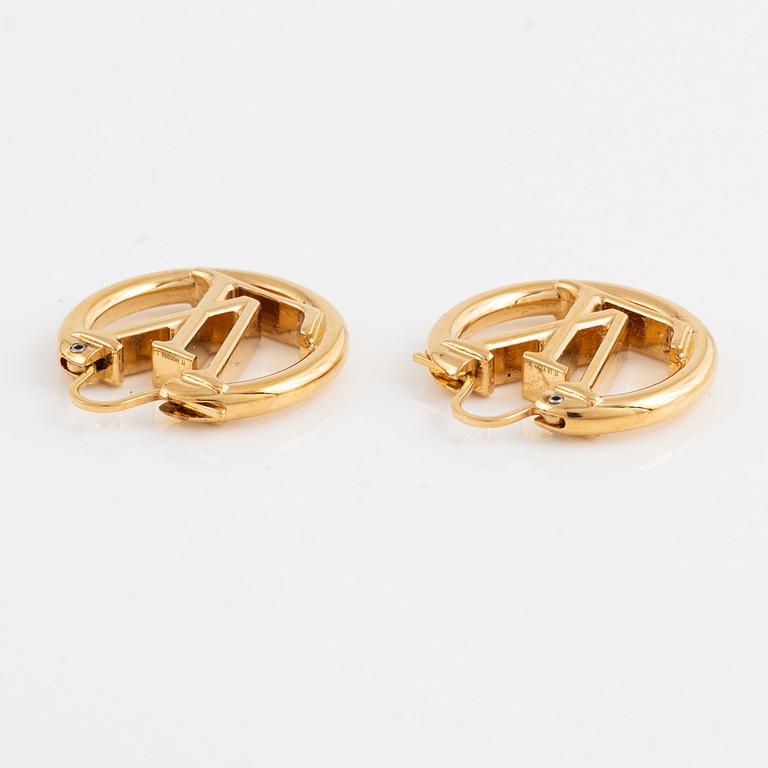 Louis Vuitton, earrings.