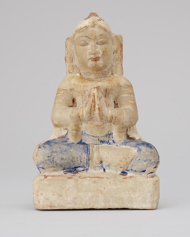 A stone figure. India 19th century.