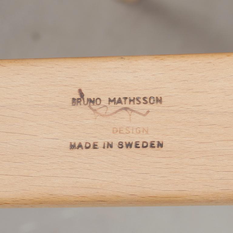 FÅTÖLJER, ett par, "Eva", Bruno Mathsson, Firma Karl Mathsson, 1968.