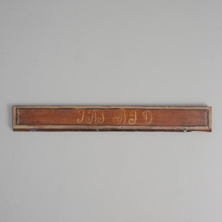 A set of Swedish doors to a cupboard. First half of the 19th century.