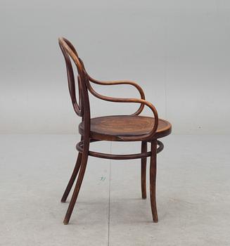 KARMSTOL. Thonet. 1900-talets första hälft.