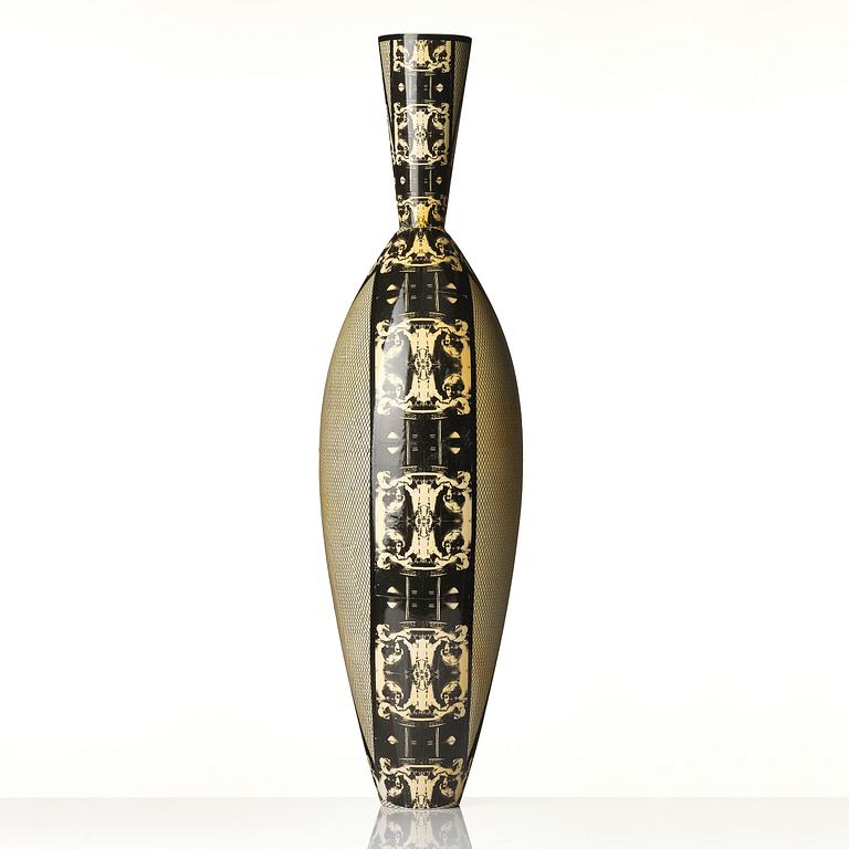 Åsa Lindström, a unique ceramic floor vase, Rörstrand, 1991.