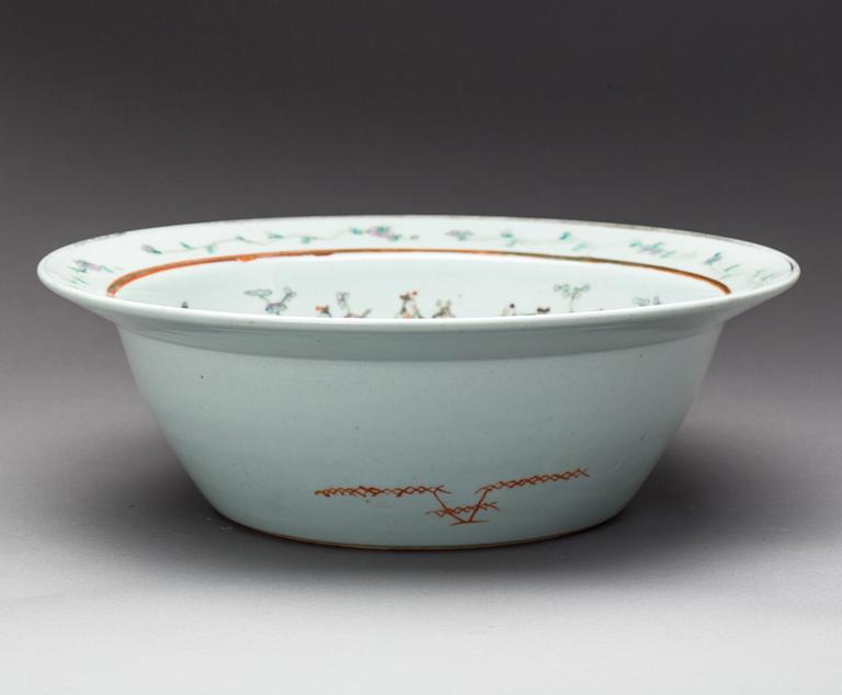 SKÅL, Kina, 1800-tal, porslin.