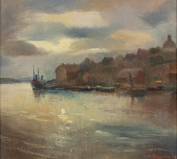 David Parsen, View towards Katarina Church.