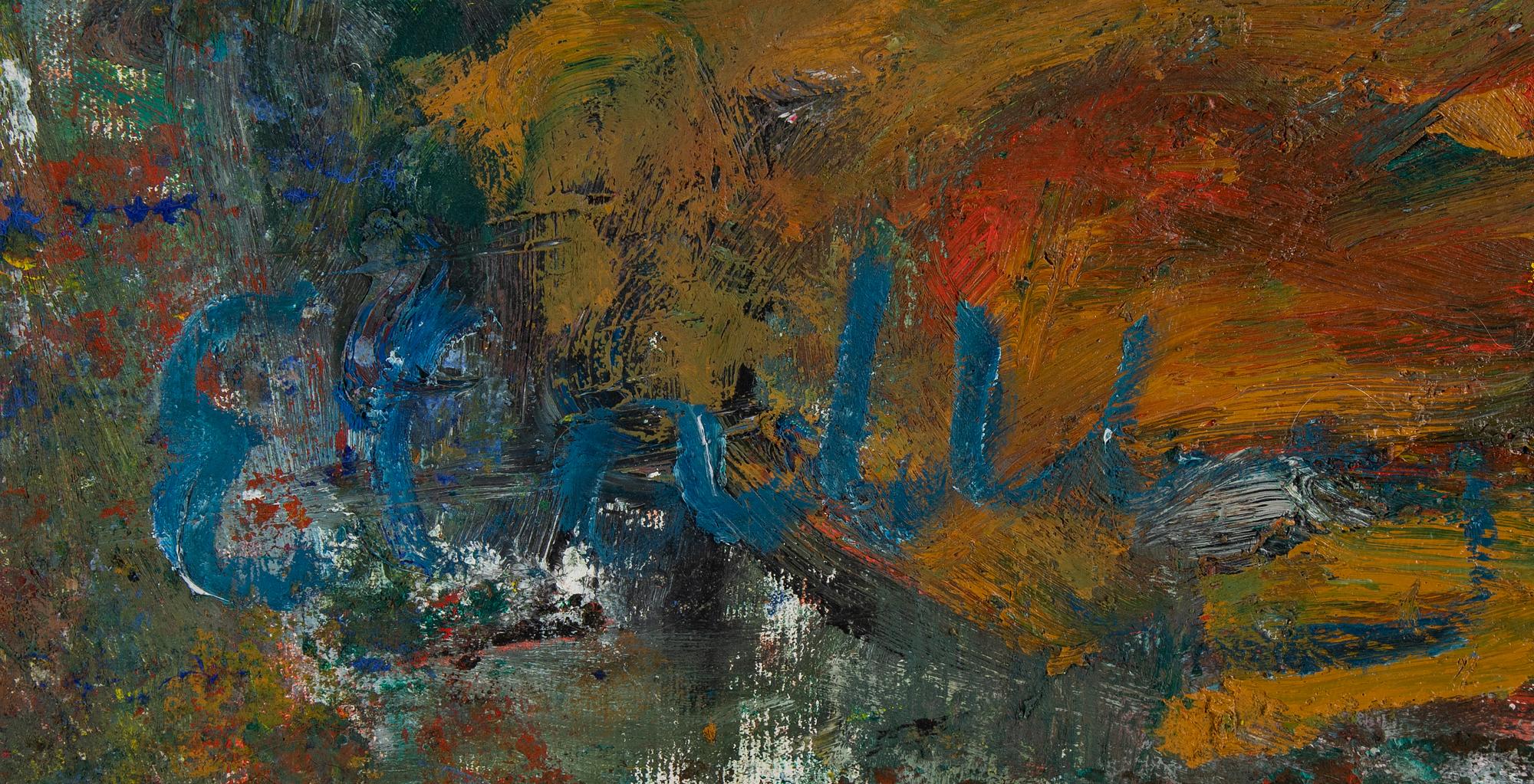 ERLAND CULLBERG, oil on canvas, signed.