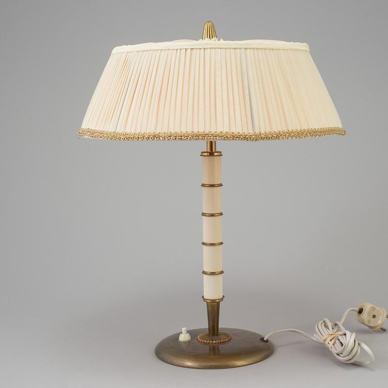 An art deco table lamp, 1930´s.