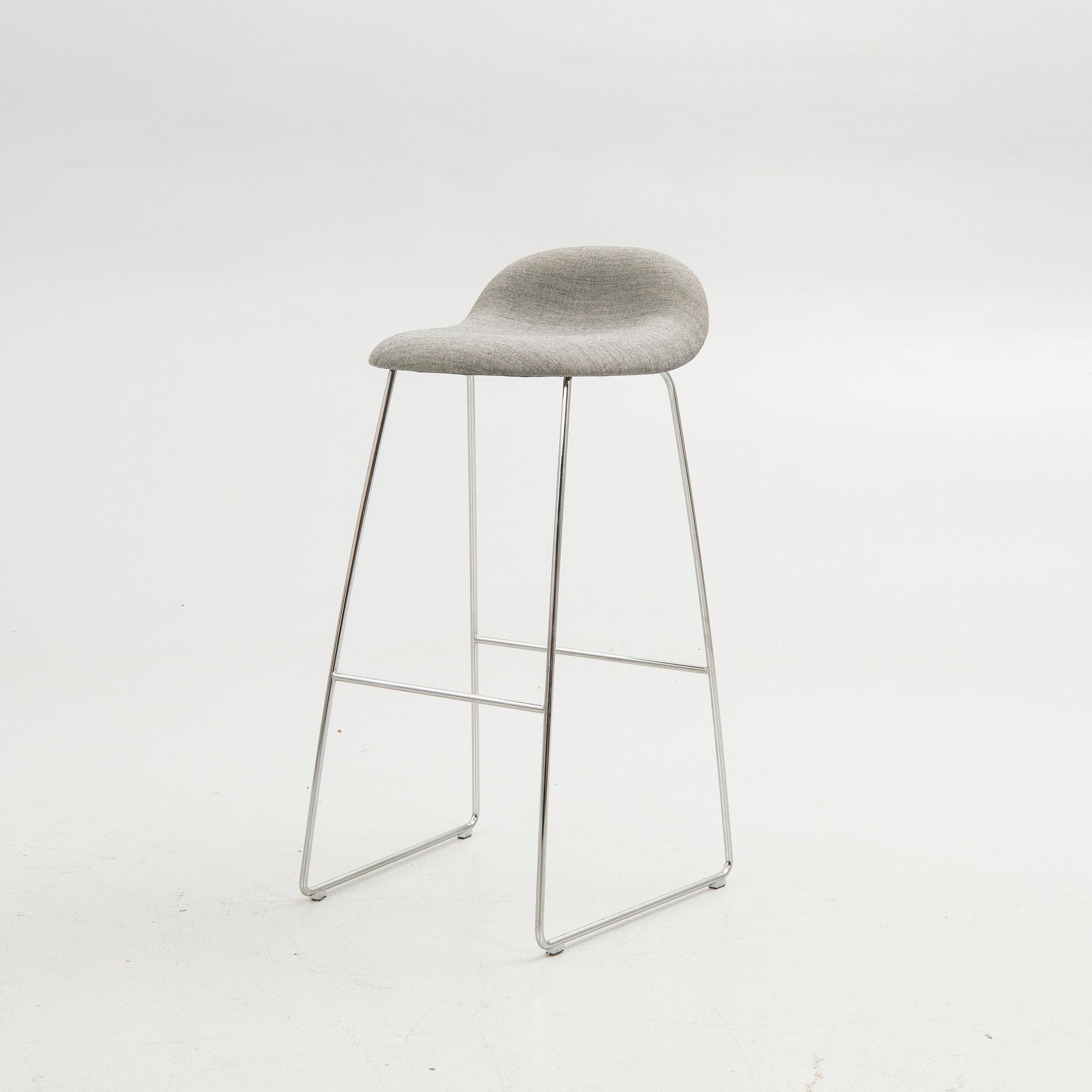 GamFratesi, bar stool, "3D", Gubi, Denmark.