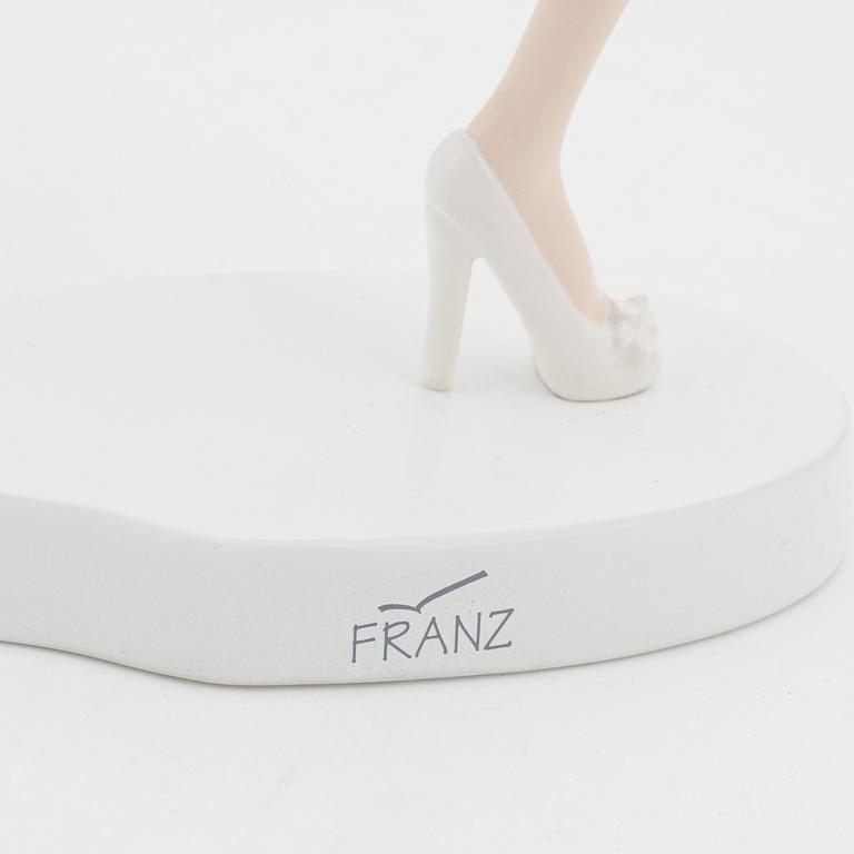 Lanvin, a porcelain figurine, 'Miss Lanvin 13', Franz, Limited Edition No. 453/800, 2007.