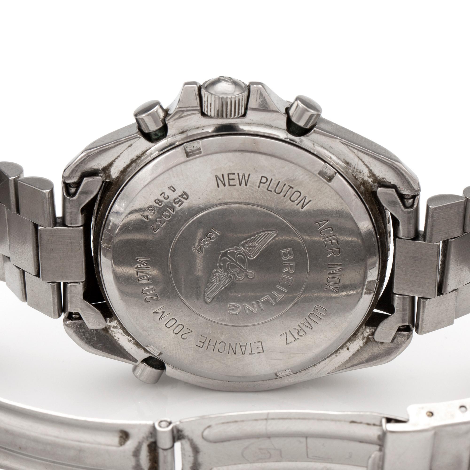 BREITLING, New Pluton (3100), wristwatch, 41,5 mm,