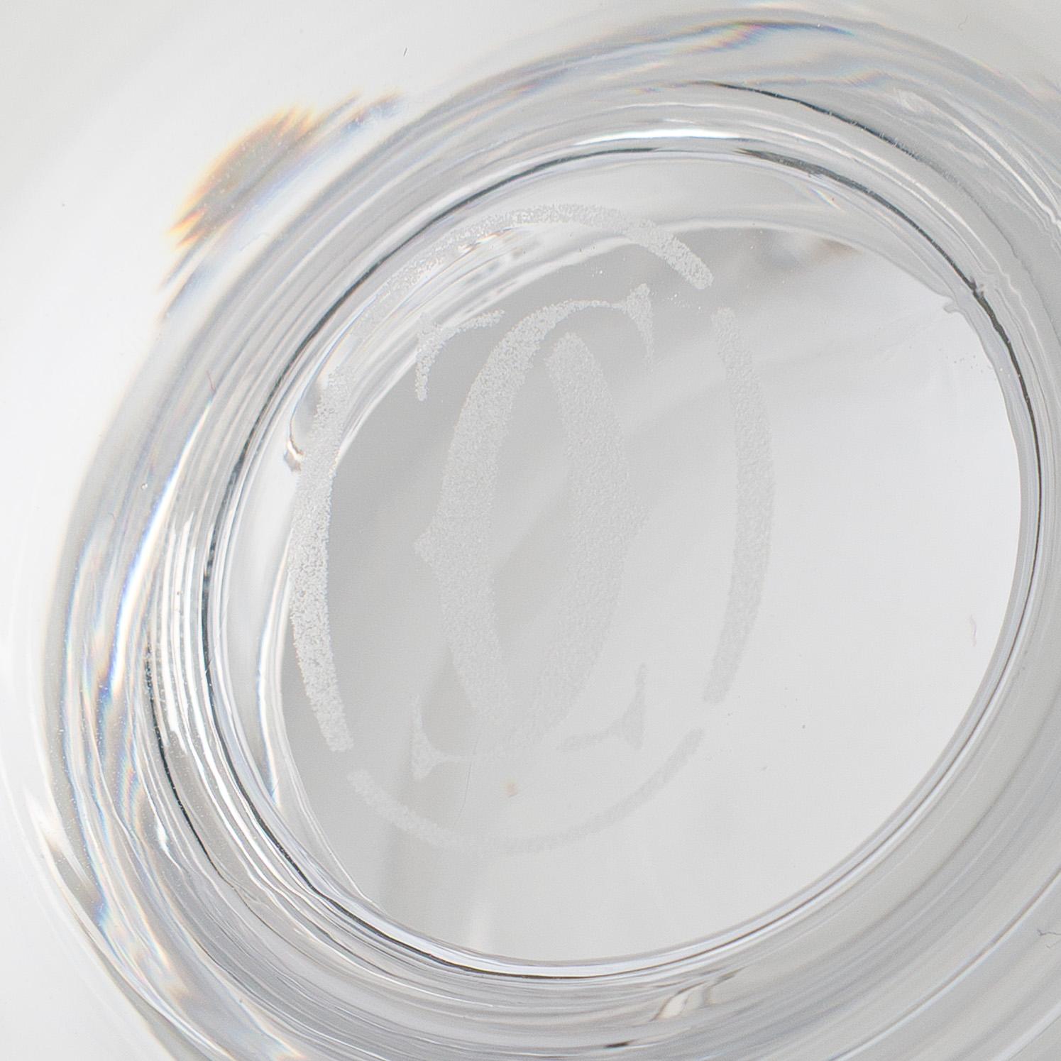 Cartier, A late 20th century wine carafe, France.