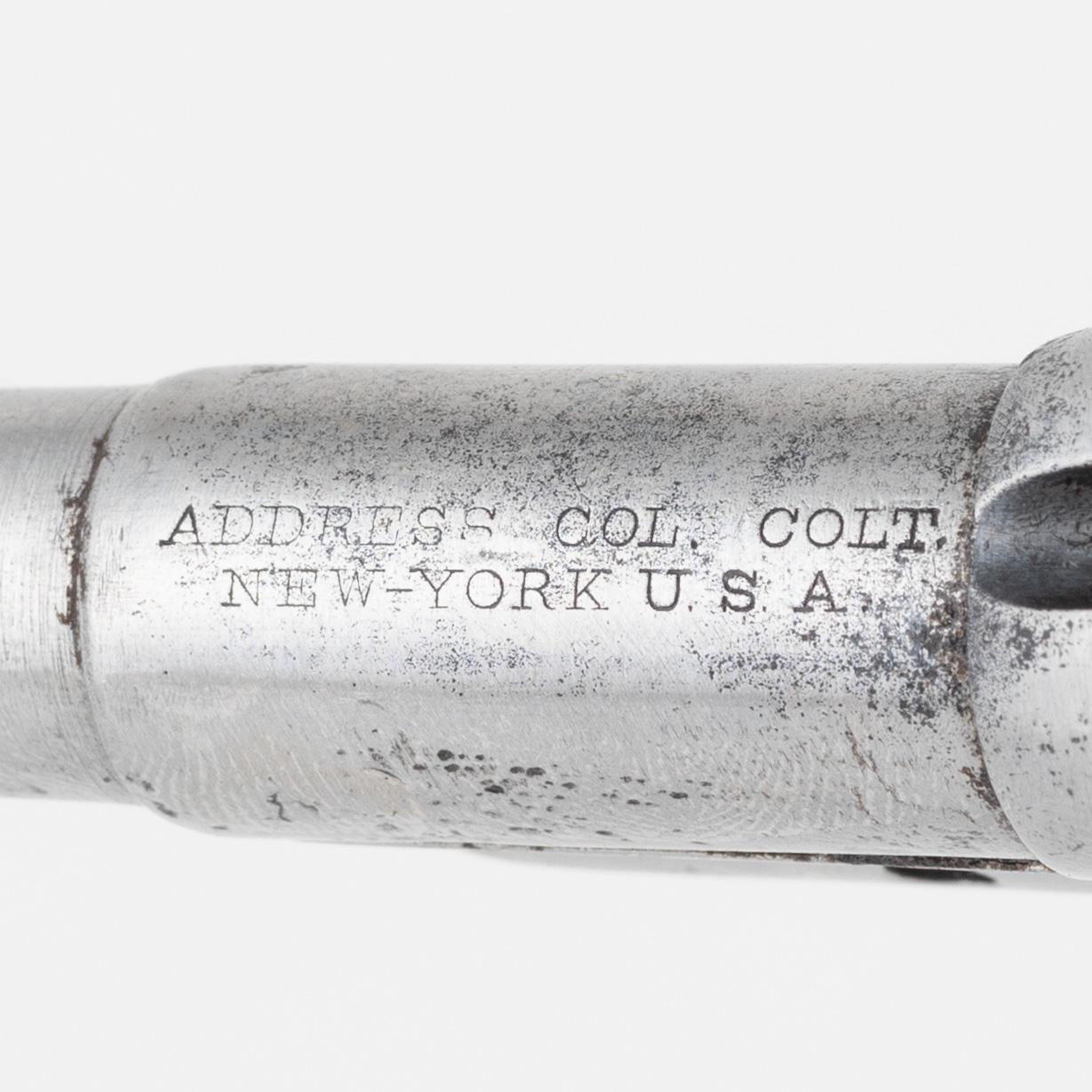 A cased Colt 1855 Sidehammer 'Root', No 11808 manufactured 1856.