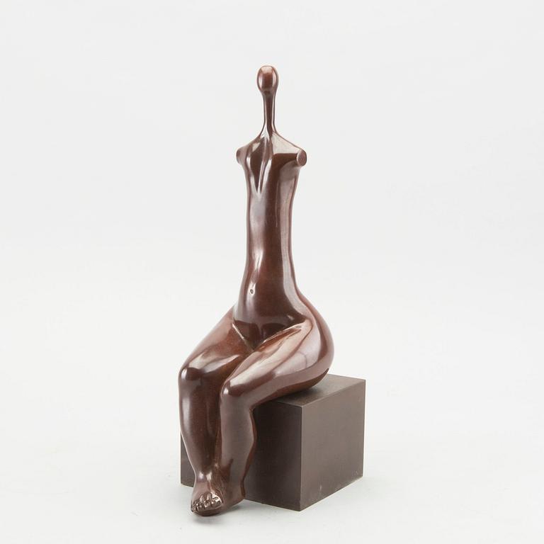 ESPERANZA LOPEZ-MONTOYA, bronze sculpture, signed and numbered 3/8.