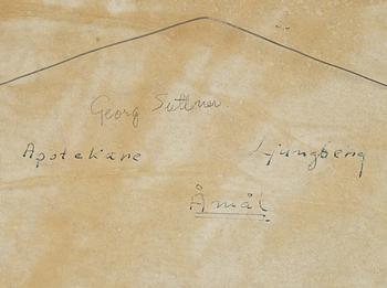 Georg Suttner, oil on panel, signed.