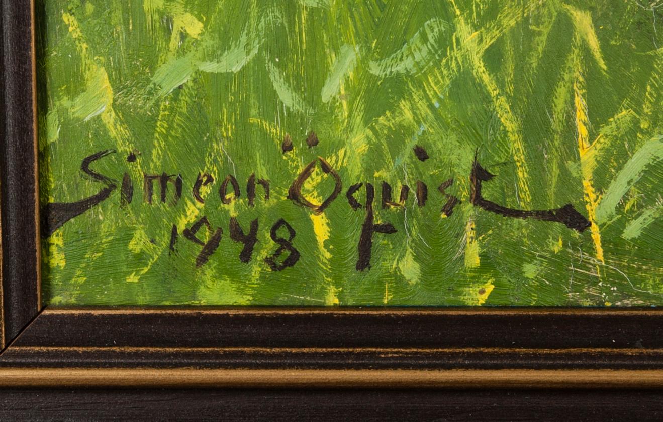 SIMEON ÖQUIST, olja på duk, signerad och daterad 1948.
