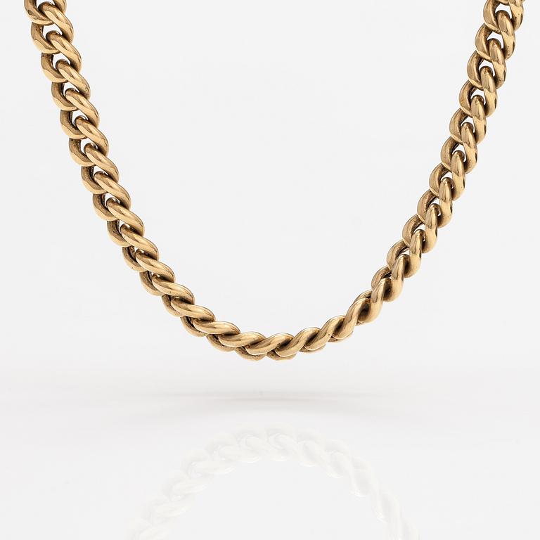 Halsband, 14K guld. Finska importstämplar, 2000.