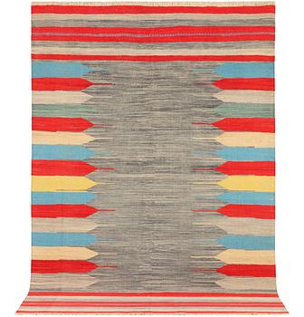 An Afghan Kilim carpet, c. 293 x 199 cm.