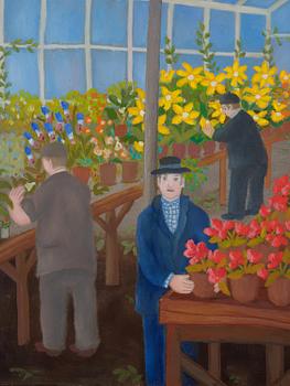 Lennart Jirlow, In the greenhouse.