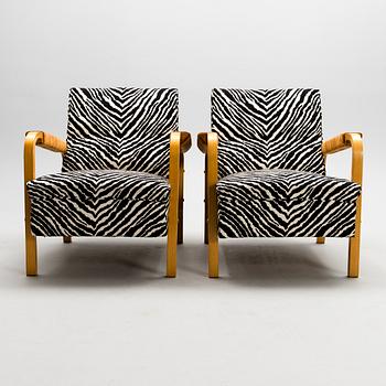 ALVAR AALTO, FÅTÖLJER, ETT PAR, NR 48.