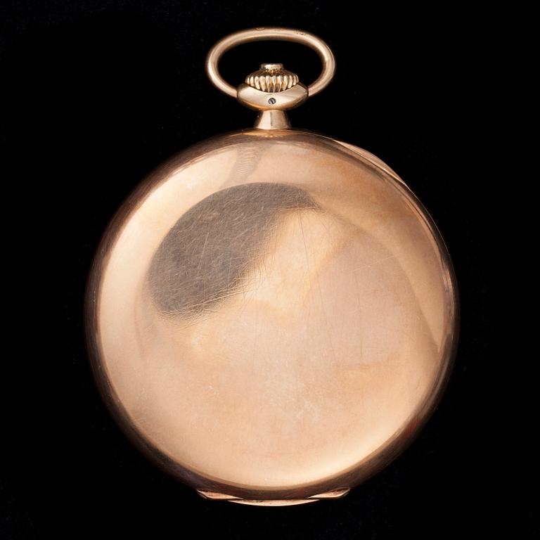 FICKUR, dubbelboett, 14K guld, IWC Schaffhausen, 1930-tal.