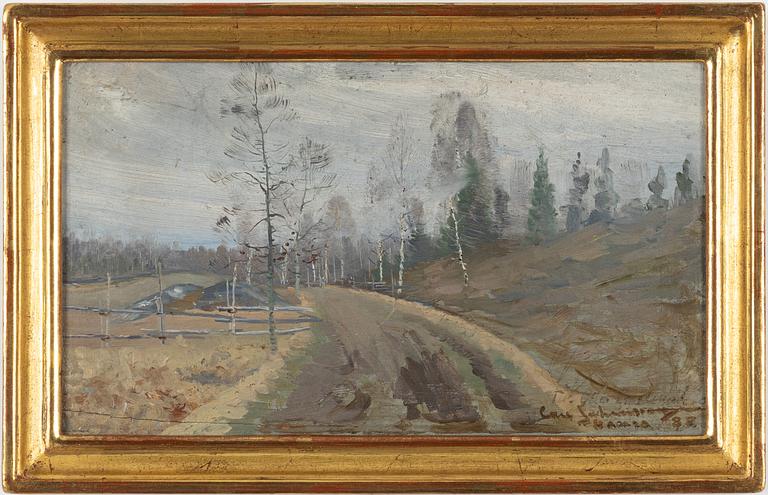 Carl Johansson, Vårvinterlandskap.