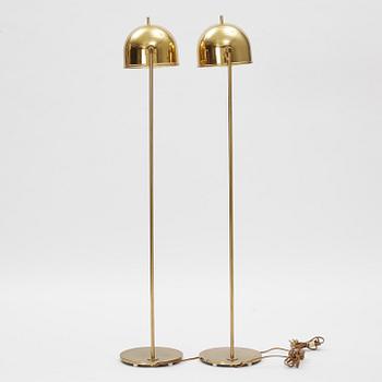 Eje Ahlgren, a pair of model G-075 floor lamps, Bergboms, 1960's.