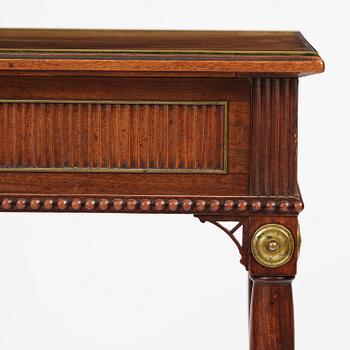 Bord, av Gottlieb Iwersson (mästare i Stockholm 1778-1813), signerat och daterat 1794, Sengustavianskt.