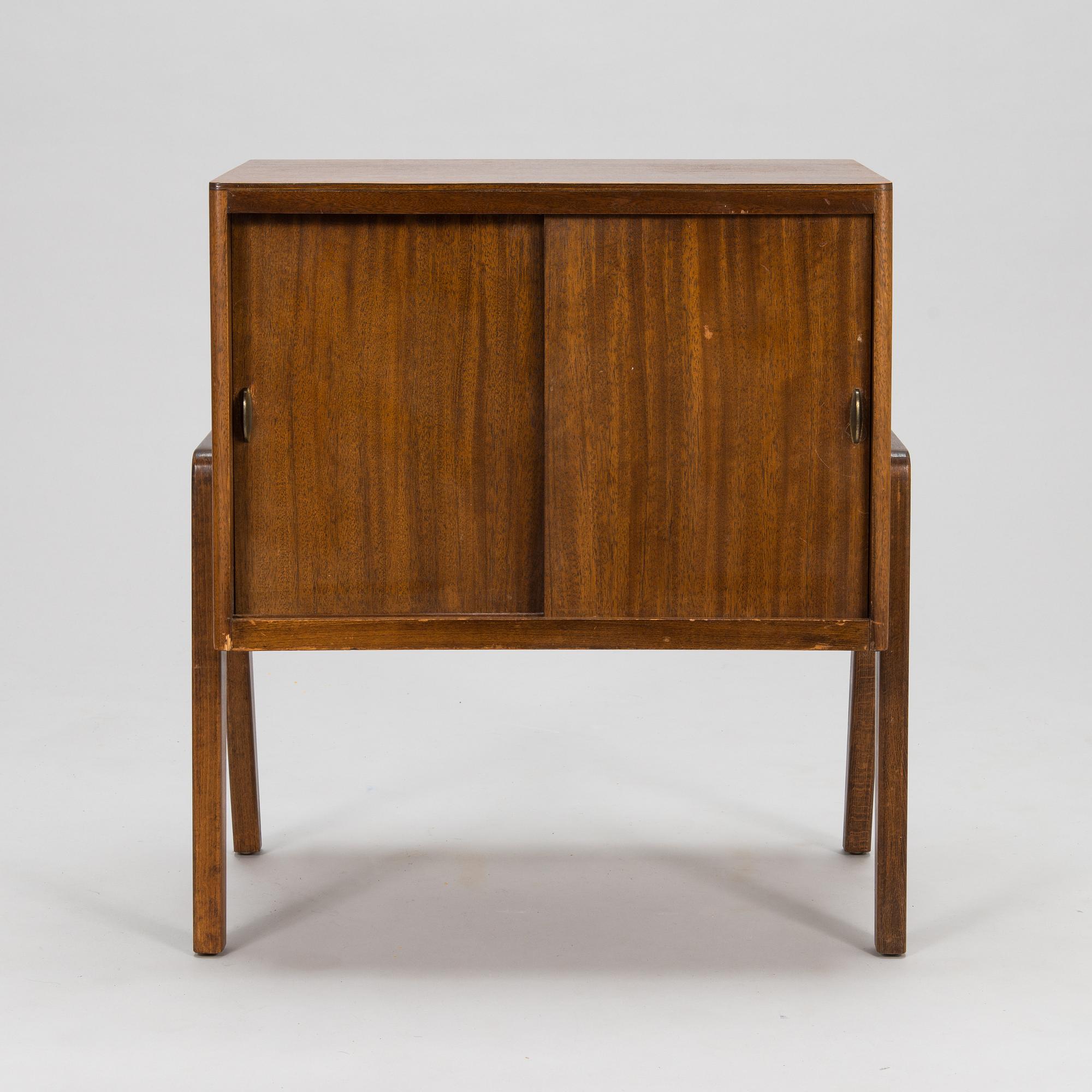 Herbert E. Gibbs, a record storage cabinet, London, 1950s.