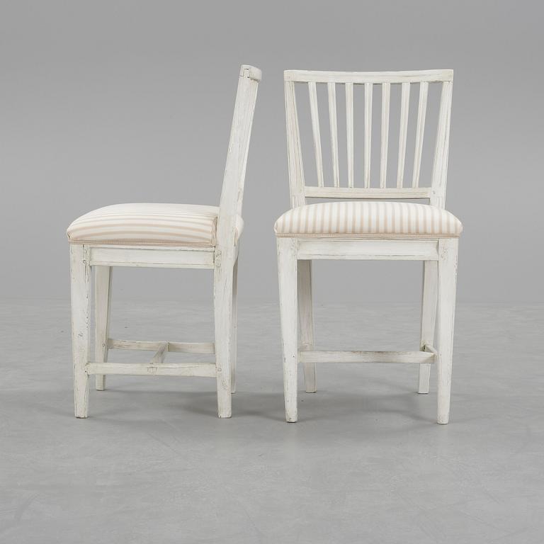 STOLAR, 8 st, allmoge, 1800-tal.