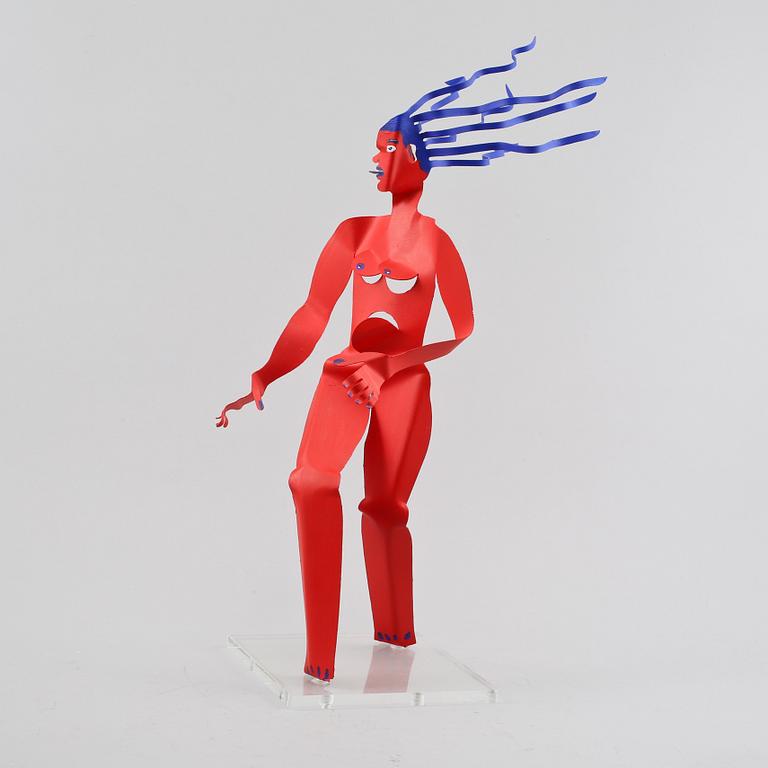 TIMO SOLIN,skulptur, signerad.